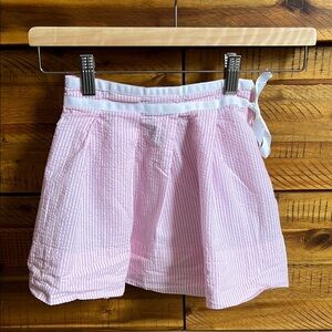 Ralph Lauren Girls Pink and White Skirt